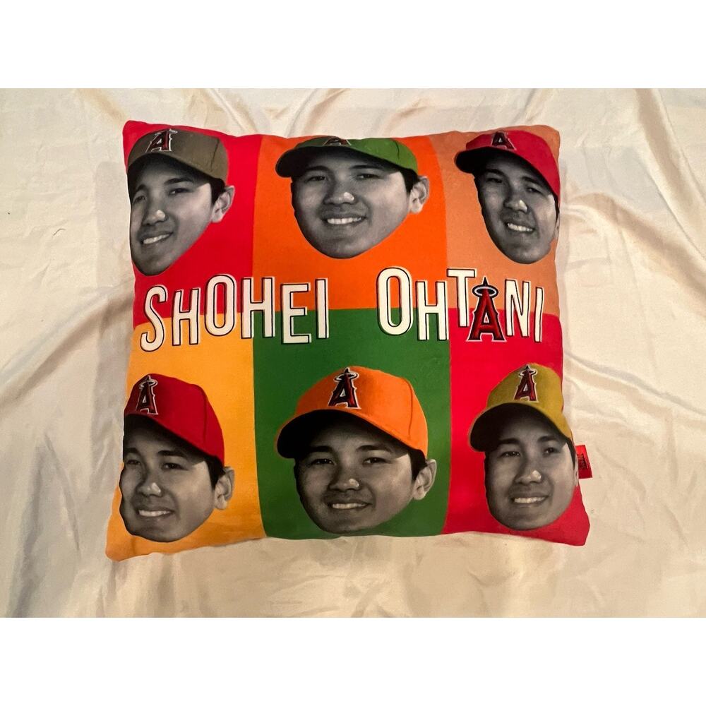 SHOHEI OHTANI MLB Angels PILLOW~SGA~8.31.21~Dodgers - Picture 2 of 4